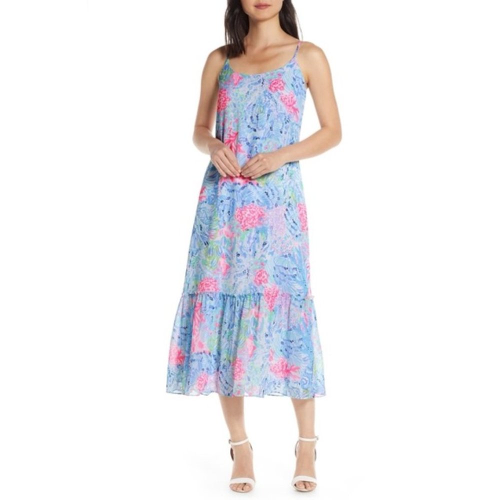 NWT Lilly Pulitzer Winni Midi Dress